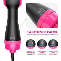 Secador de Cabello Profesional Cepillo Multifuncional para Alisar y Rizar - details 1