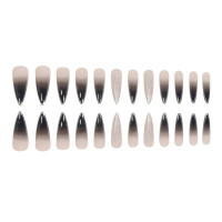 Uñas artificiales con purpurina brillante, impermeables, resistentes a los arañazos, ideales para manicura y belleza - details 4