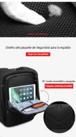 Bolsa de viaje de negocios para hombres, bolsa para computadora portátil de 16 pulgadas, almacenamiento multicapa, interfaz USB, correa de fijación de varilla de tracción - details 7