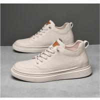 Zapatos De Patinaje Para Hombres Con Aumento De Altura En Cuero Genuino Zapatillas Elevadoras Inserción De Altura 6CM Skate Shoes - details 5