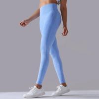 Pantalones de yoga para mujer, pantalones deportivos transpirables de cintura alta, ropa de gimnasio para levantamiento de glúteos, entrenamiento - details 49
