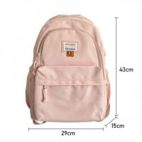 Mochila de gran capacidad loungefly, duradera, de nylon, mochilas escolares diarias para mujeres y hombres, bolsa de viaje portá - details 1