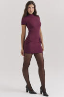 2025 Primavera y novedad de verano para mujer, vestido ajustado de manga corta con estilo picante para mujer - details 2