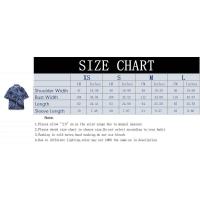 OUWU- Novedad de verano, camisa de manga corta con cuello estampado a la moda para mujer, conjunto de pantalones casuales adelgazantes de cintura alta - details 0