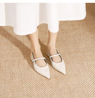 Zapatos planos con correa puntiaguda simples y versátiles - details 17