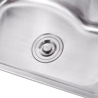 Lavabo de Acero Inoxidable Montado en la Countertop Duradero, Bellezo, Rendimiento Bueno 65×44×22cm - details 6