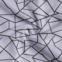 Polo de manga corta con estampado geométrico 3D a rayas personalizado informal para hombre nuevo de primavera y verano - details 3