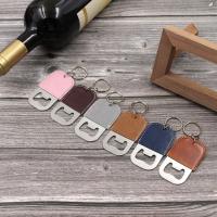 Llavero con abrebotellas de cuero, apertura de botella de vino, llavero antideslizante a la moda, ahorro de trabajo, dispositivo de cocina multifuncional, Bar - details 12