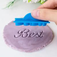 Juego de Moldes para Hornear Pasteles Letras del Alfabeto, Palabras, Corte de Galletas, Molde para Fondant, Decoración de Cumpleaños Feliz - details 2