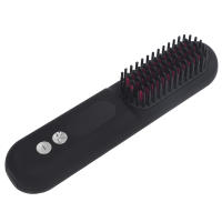 Peine alisador de cabello, cepillo alisador de pelo portátil inalámbrico, pantalla LED, recargable, antiescaldaduras para el hogar - details 2