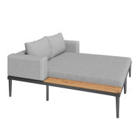 Cama de Patio Impermeable Multifuncional Doble Sofá de Deporte al Aire Libre con Estantes - details 17