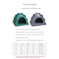 Casa de Gato Plegable para Todas las Estaciones Nido de Mascota Portátil y Transpirable para Perros y Gatos Alfombra Fresca de Verano para el Exterior - details 0