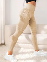 Mallas sin costuras para gimnasio para mujer, pantalones deportivos para Yoga, mallas elásticas de cintura alta, mallas deportivas, ropa deportiva - details 12