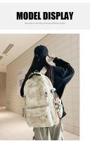 Nueva Mochila Coreana Estilo Ins Gran Capacidad para Estudiantes de Secundaria con Cojín de Aire - details 5