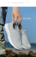 Zapatos Deportivos informales para hombre y mujer, calzado ligero de malla transpirable para caminar, trotar y Tenis - details 6