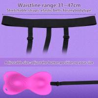 Vibrador Wearable en Correa de Panty 9 Vibraciones en Forma de Mariposa Control Remoto Aplicación - details 7