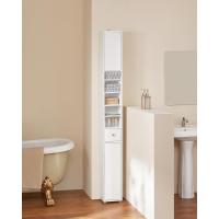 Mueble de Baño de Alto Estante Armario con 2 Puertas y Cajón Blanco Tamaño 20 x 20 x 180 cm - details 66