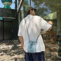 Bolso para teléfono con cordón de estilo coreano, bolso de mano de gran capacidad, bolso de nailon suave ligero, bolso de hombro con diseño de nicho de Color sólido - details 15