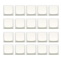 Teclas PBT en blanco para teclado mecánico, instalación de teclas de perfil 1U XDA, 20 piezas, envío directo - details 19