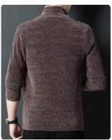 Cárdigans, suéteres, ropa de calle, chaquetas de punto de moda, tops casuales de manga larga de punto jacquard para hombre para primavera, otoño e invierno - details 11