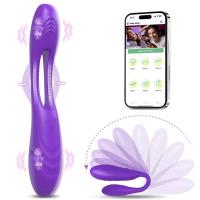 Vibrador Dual Wearable Control APP Bluetooth Estimulación Clitoris y Punto G para Mujeres - details 2