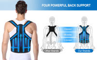 Corrector de postura de espalda para mujeres y hombres, soporte Lumbar para cuello, hombros, mejora la joroba y el alivio del dolor de espalda - details 2