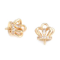 Colgante de Abalorio de Cuentas de Medio Agujero de Oro 18K Material de Metal de China - details 11