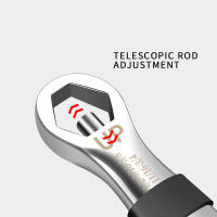 Juego de llaves universales 23 en 1, llave de trinquete ajustable de 7-19mm, llave de CR-V, multiherramientas flexibles, herramienta de mano para reparación de automóviles - details 2