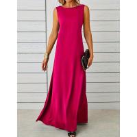 Skims Vestido de verano sexy sin mangas largo de gama alta con correa para mujer - details 20