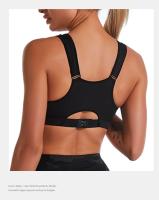 Sujetador deportivo absorbente de impactos para mujer, ropa interior transpirable de secado rápido para entrenamiento, correr y yoga - details 13