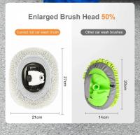 Soft Chenille Wash Brush Telescopic Handle Mopa for r Cleaning Auto Accessories - details 11