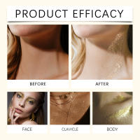 Oceanaura Glitter Natural Tridimensional Duradero Cabello Brillante Cuerpo Clavícula Spray Resaltador - details 8