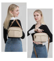 Bolso cruzado para mujeres, bolso de hombro versátil y personalizado, bolso de viaje de color sólido, bolso de almohada simple - details 5