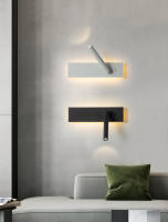 LEFANGXING Luz de Escenario LED Rectangular de 30CM Lámpara de Pared para Dormitorio con Haz de Punto Iluminación y Decoración - details 0