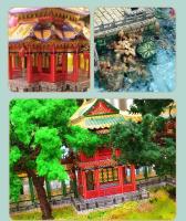 Modelo MMZ, rompecabezas de Metal 3D, modelo del antiguo palacio de verano, kits de arquitectura china antigua, juguetes modelo para ensamblar DIY para niños - details 25