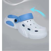 Sandalias de Plataforma Verde para Hombres Zapatos de Playa Antideslizantes para Exteriores - details 2
