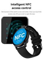 HK85-reloj inteligente para hombre y mujer, accesorio de pulsera resistente al agua IP67 con control del ritmo cardíaco, Pantalla AMOLED 1,43, seguimiento de actividad deportiva - details 19