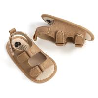 Sandalias De Verano Para Bebé Meckior Zapatos Para Niños Y Niñas Cuero PU Suela De Goma Antideslizante Primera Zapatilla Unisex 0-18M - details 14