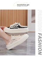 Nuevos zapatos versátiles de malla de encaje para mujer, zapatillas deportivas y de ocio de verano, finas y transpirables. - details 24