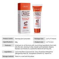 GROEI Premium Tanning Gel Protector solar SPF30+ con aceites naturales Fórmula no grasa y de rápida absorción para todo tipo de piel (88 g) - details 8