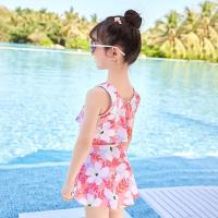 Traje de Baño de Princesa para Niñas Verano 2023 Diseño de Tela Trenzada Estilo de Playa para Niños - details 14