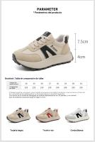 Zapatillas Casuales de Estilo Coreano para Mujer Primavera 2025 Plataforma Deportiva de Correr para Estudiantes - details 2