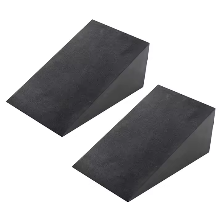 Colchonetas de Yoga de piezas, rampa de sentadillas ajustable, tabla inclinada, mejora la fuerza para sentadillas y levantamiento de peso muerto, 2 uds. - 1