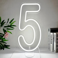 Letrero Digital de Neón LED Moderno Vertical Multifuncional con Cable USB - details 6