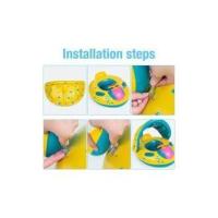 Flotador de Piscina Inflable Báscula Segura para Bebés Protección Solar Tires Inflables - details 4