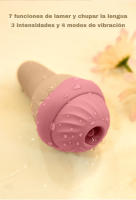 Vibrador en Forma de Helado Estimulador de Clítoris para Mujeres Juguetes Sexuales para Adultos - details 2