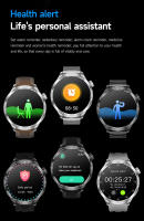 2025 Nuevo reloj inteligente deportivo GPS de pantalla amoled de 1,85 pulgadas frecuencia cardíaca brújula NFC masculina oxígeno en sangre asistencia de voz de llamada Bluetooth Batería de 410 ma ip68 reloj inteligente impermeable Para Android e Ios - details 17