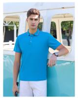 Clásico de los hombres Polo Casual de negocios de gran tamaño Polo de verano Tops de manga corta Camiseta - details 12
