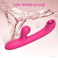 Vibrador-Dildo Rotativo 2EN1 Estimulador de Clítoris y Pezón Masajeador Vaginal - details 5