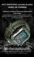 Reloj Inteligente Militar 2024 para Hombres, Smartwatch con Llamadas, Pantalla HD de 1.81